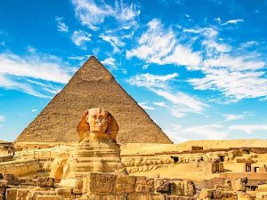 La Esfinge y la Pirámide, El Cairo, Egipto